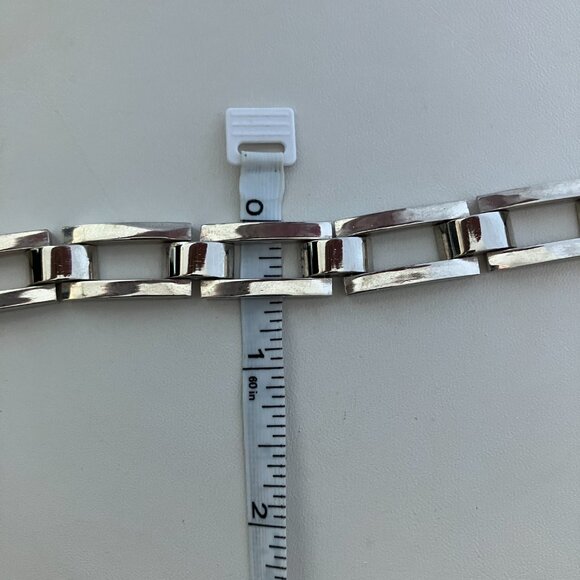 925 Sterling Silver bracelet Mexico 8" - Picture 4 of 8